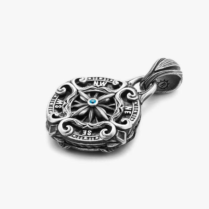 RockRide Sea God Compass Pendant