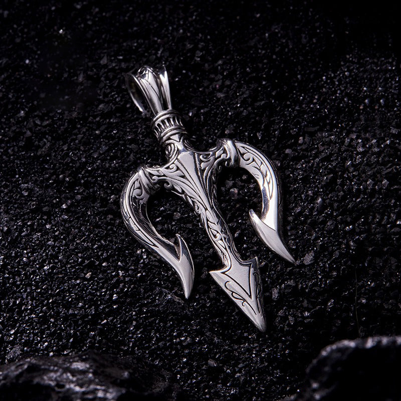 RockRide Poseidon's Trident Pendant